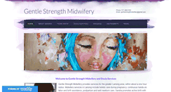 Desktop Screenshot of gentlestrengthmidwifery.com